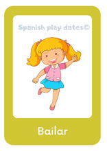 Load image into Gallery viewer, Action Verbs Flashcards for Children